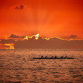 Sunset Canoe